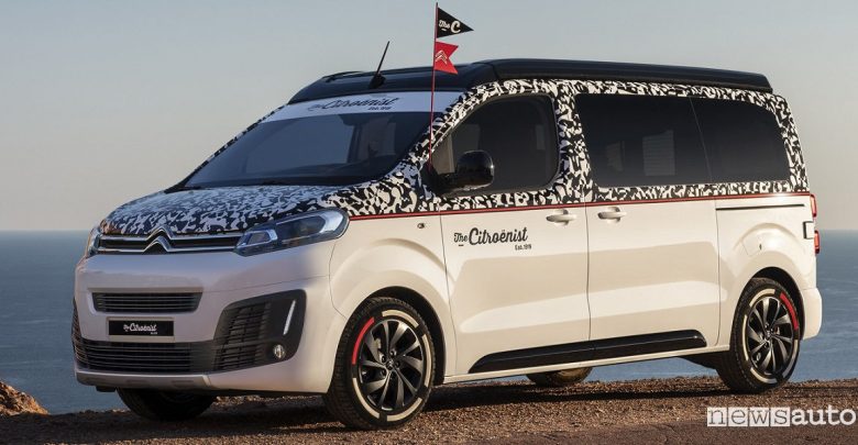 Camper Citroën SpaceTourer The Citroënist Concept