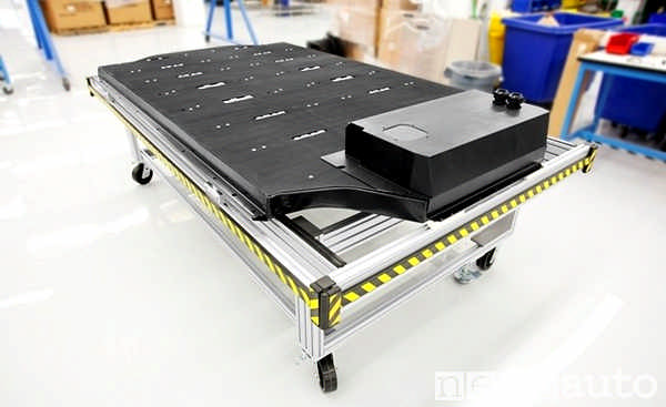 Batteria ioni di litio della Tesla con nuovo elettrodo NCA