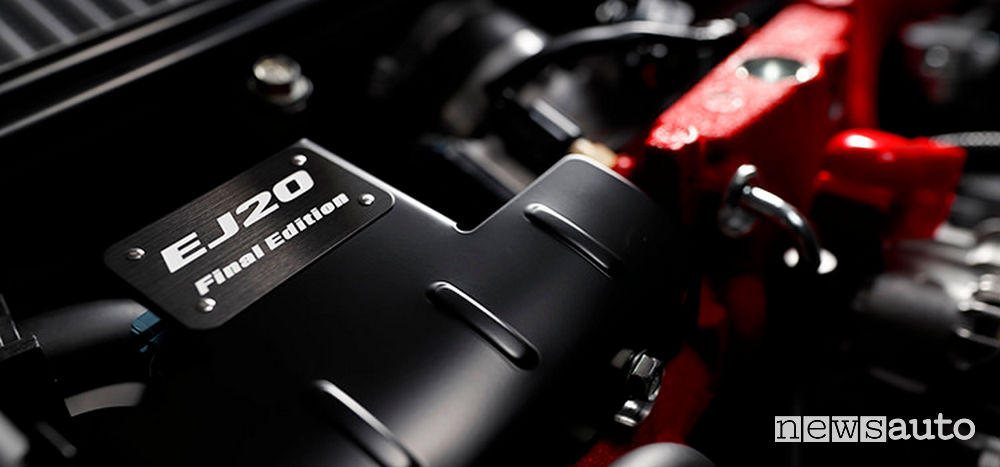 Serie limitata della WRX STI, la “EJ20 Final Edition 2020”.