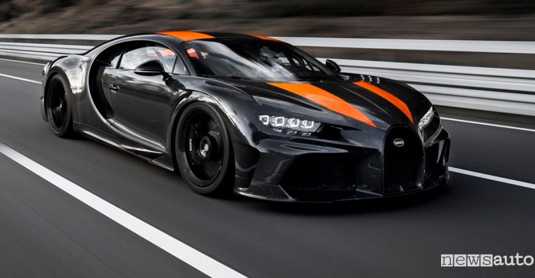 Record di velocità Bugatti Chiron