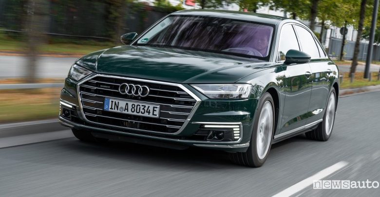 Audi A8 ibrida plug-in