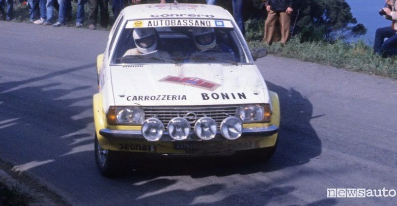 Opel Ascona rally Miki Biasion
