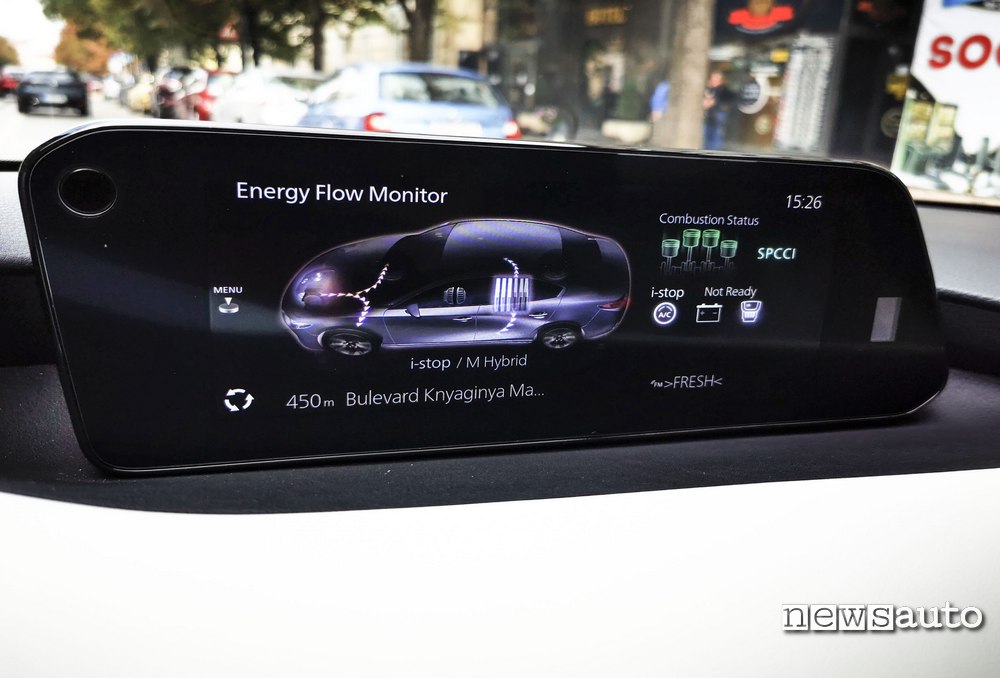 modalità SPCCI Mazda3 Skyactiv-X