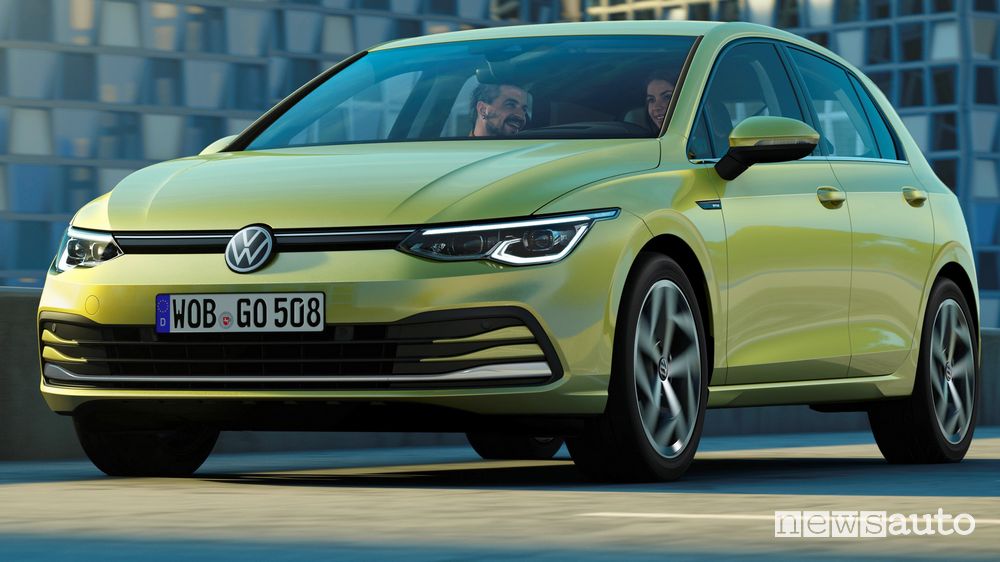 Nuovo paraurti anteriore Volkswagen Golf 8 2020