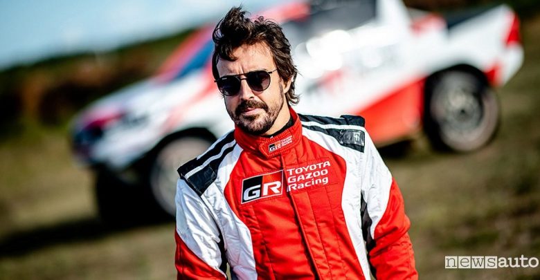 Fernando Alonso alla Dakar 2020 con la Toyota