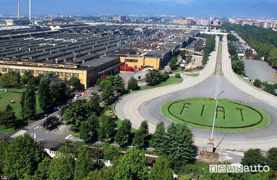 Mirafiori, la fabbrica Fiat FCA di Torino 