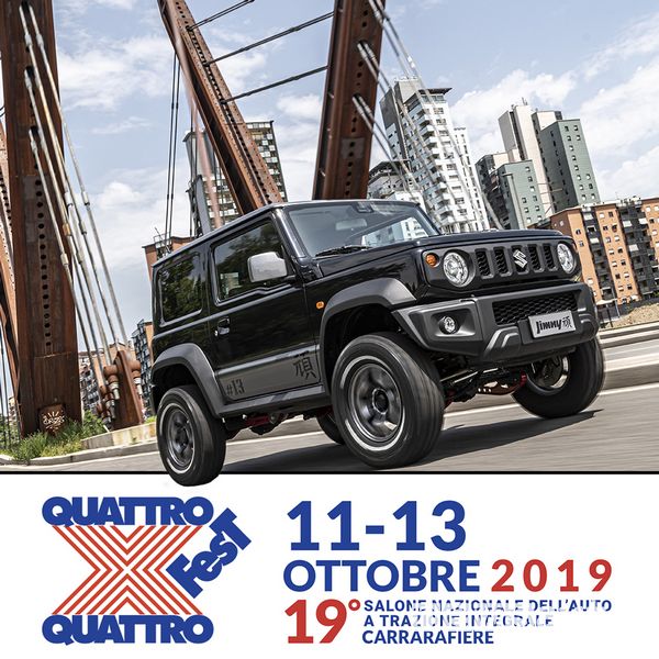 Trazione integrale Suzuki al 4x4 Fest di Carrara 2019