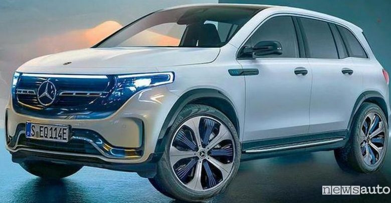 Mercedes EQB SUV elettrico