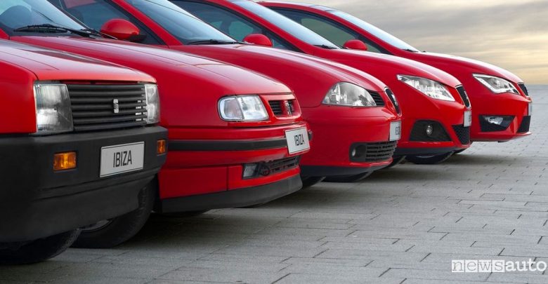 Seat Ibiza generazioni