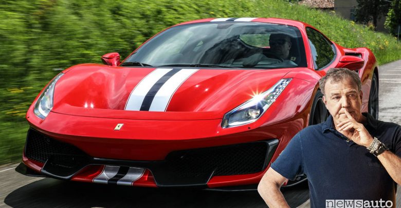 supercar dell'anno ferrari 488 pista jeremy clarkson