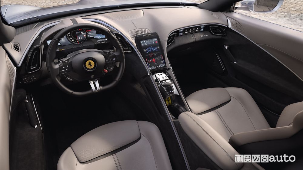Interni, abitacolo Ferrari Roma