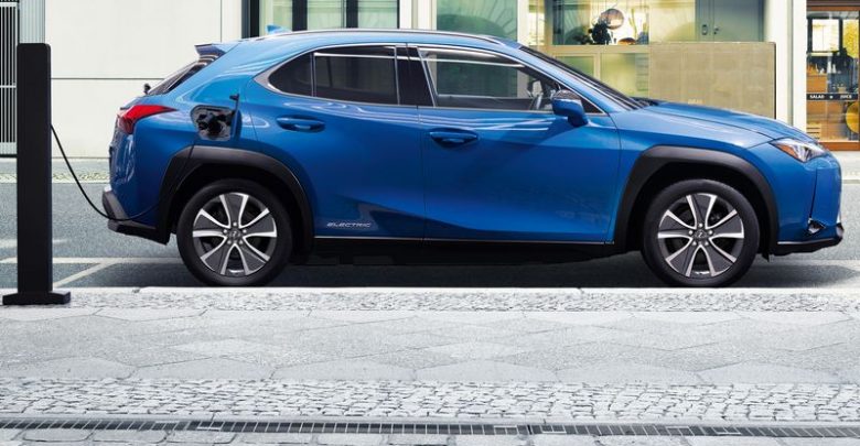 Ricarica da wallbox Lexus UX 300e