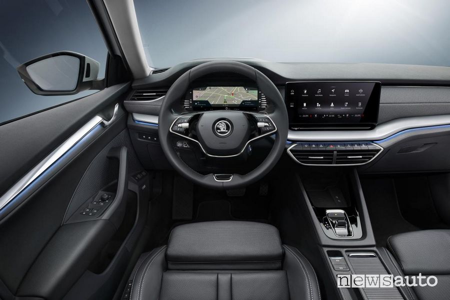 Virtual Cockpit, quadro di strumenti digitale Škoda Octavia 2020