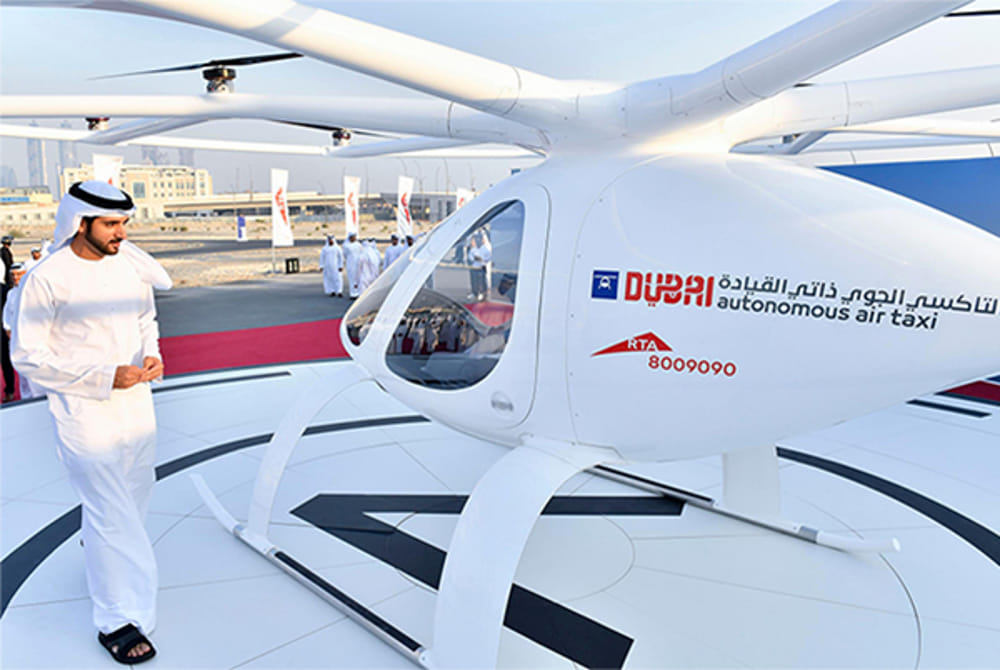 Drone Taxi già in funzione a Dubai