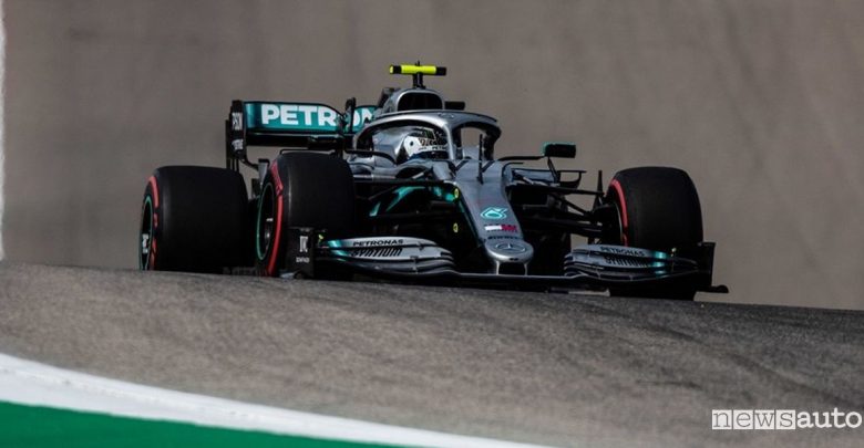 Qualifiche F1 Gp USA 2019 Mercedes Bottas