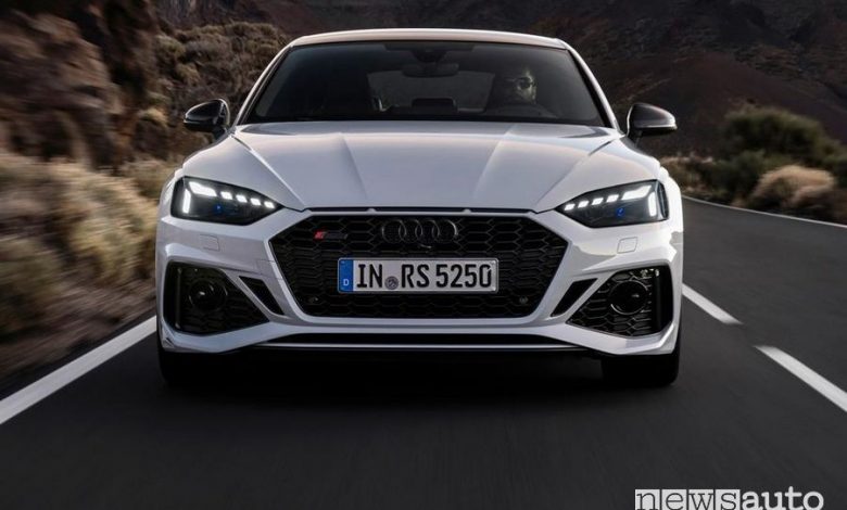 Frontale, nuova mascherina anteriore Audi RS5 Sportback