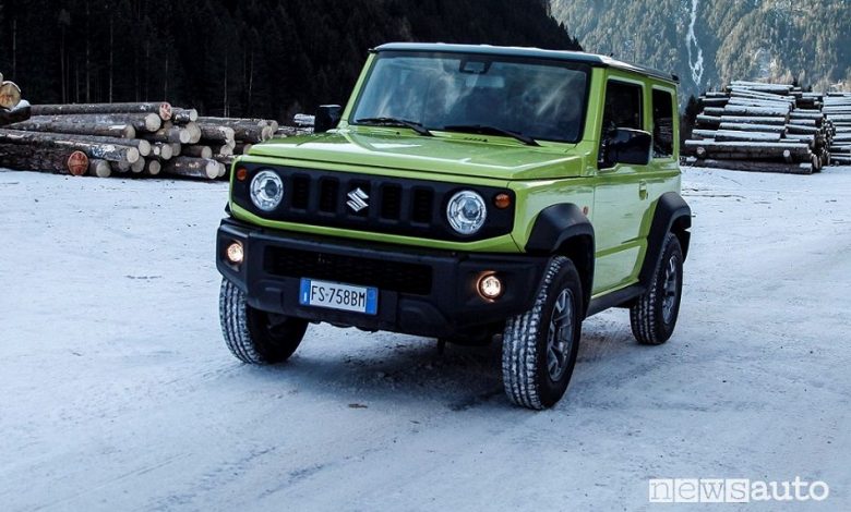Trazione integrale Suzuki Jimny AllGrip come funziona