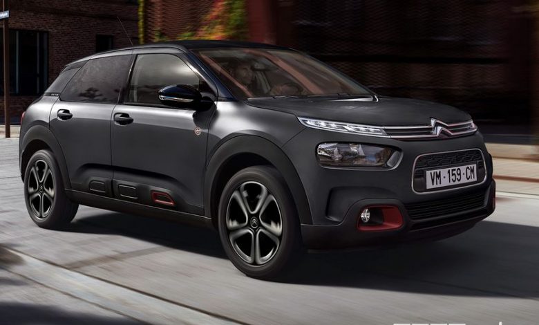 Vista di profilo in movimento Citroën C4 Cactus C-Series