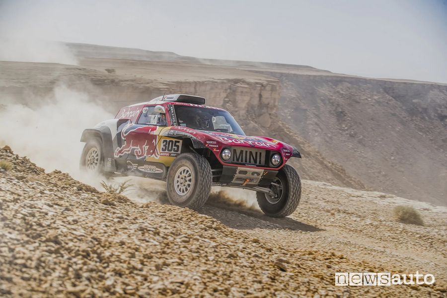 Dakar 2020 buggy Mini a due ruote motrici