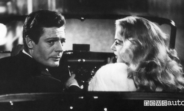 Le auto della Dolce Vita di Fellini