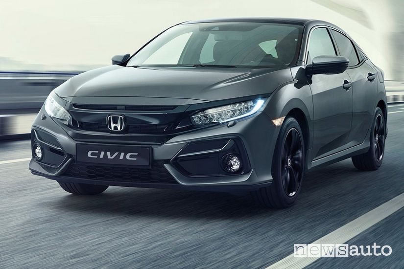Honda Civic 2020 restyling