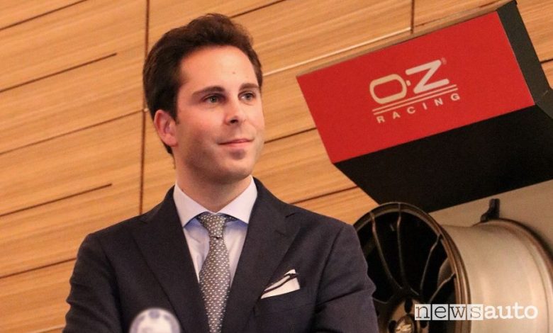 Andrea Bernoni di OZ nella sezione motorsport di Anfia