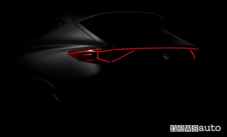 Cupra Formentor teaser
