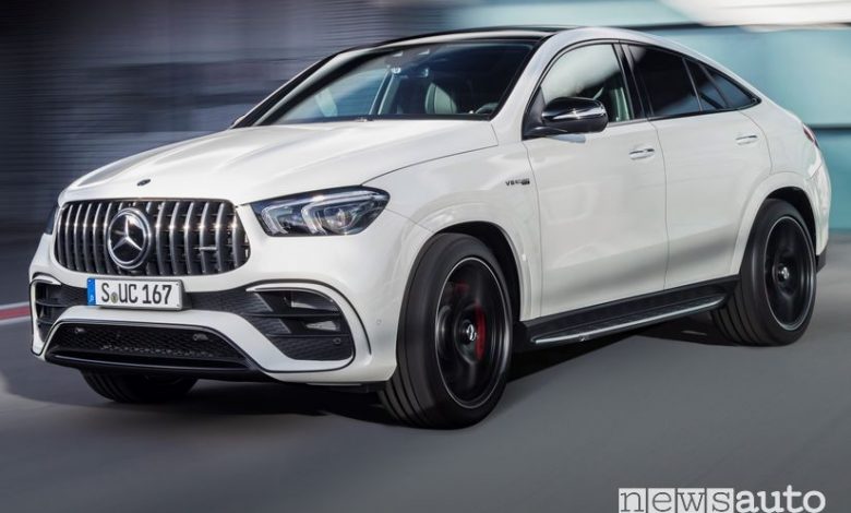 Vista anteriore Mercedes-AMG GLE 63 S 4MATIC+ Coupé