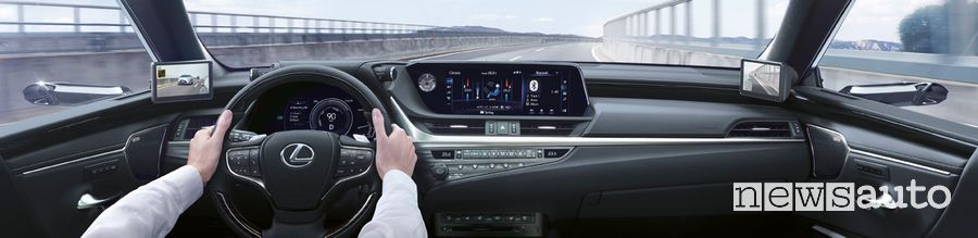 specchietti virtuali telecamera Lexus ES 300h