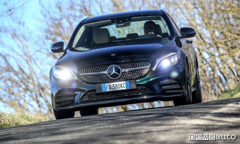 prova Mercedes C200 Hybrid