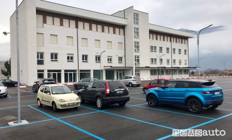 Parcheggi gratuiti negli ospedali