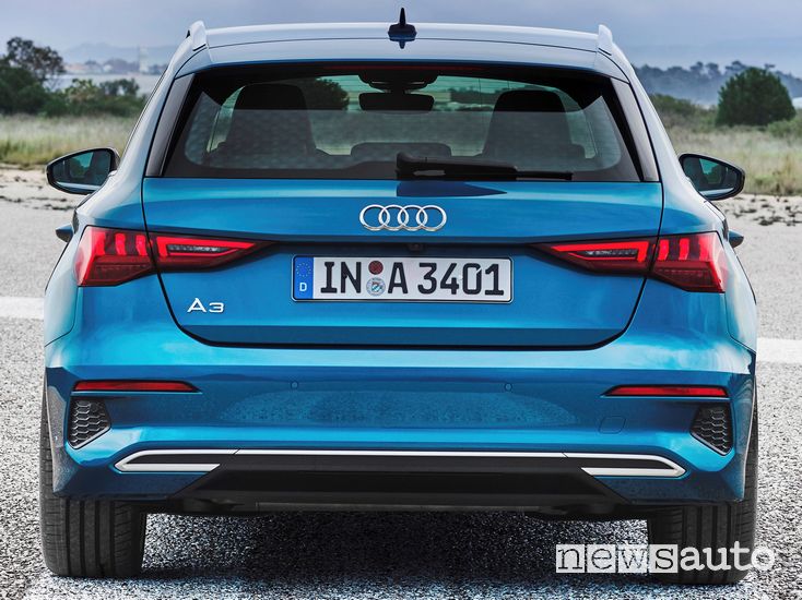 Posteriore Audi A3 Sportback 2020