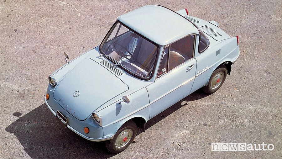 Mazda R360 Coupe 1960 vista dall'alto