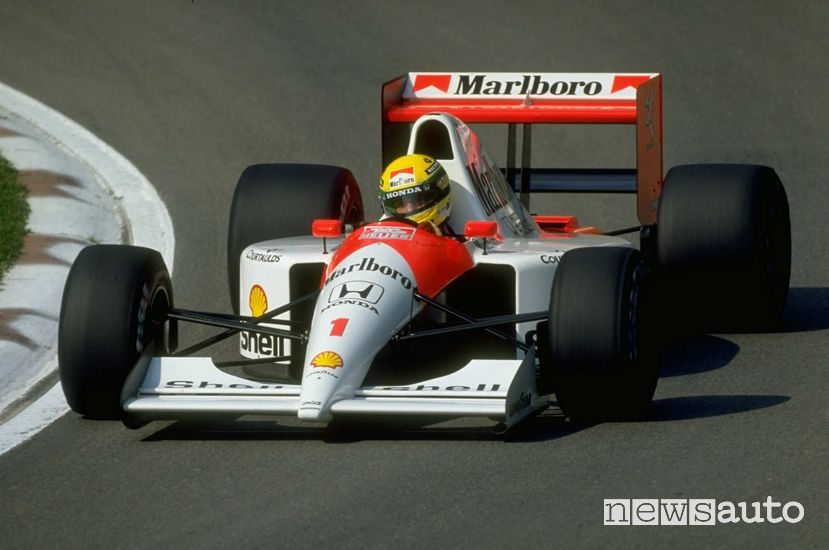 Ayrton Senna Campione del Mondo con la McLaren