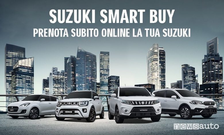 Acquisto auto on-line con il programma Suzuki Smart Buy web store