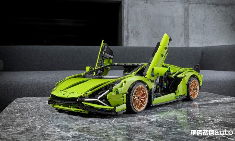 lamborghini siàn lego