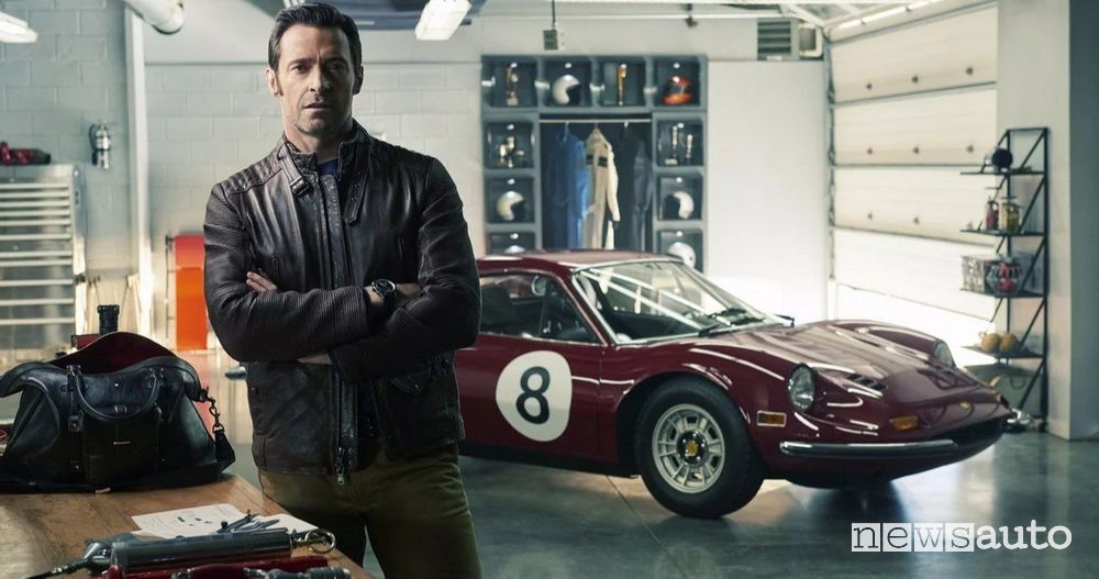 Hugh Jackman è Enzo Ferrari nel film sul Drake