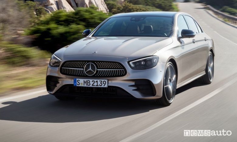 Mercedes Classe E restyling, caratteristiche e prezzi