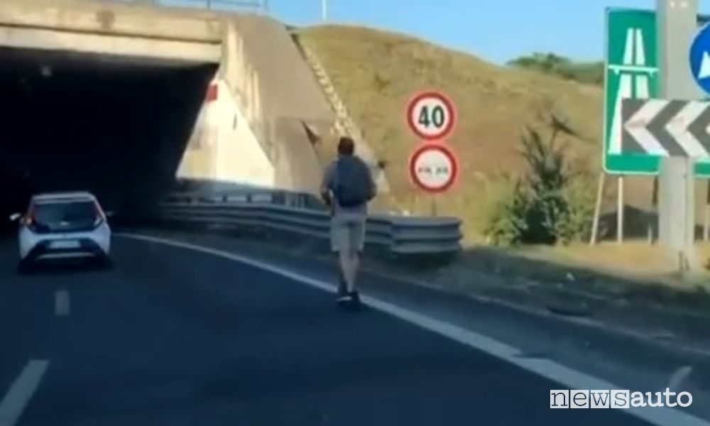 monopattino a Roma sul Grande Raccordo Anulare