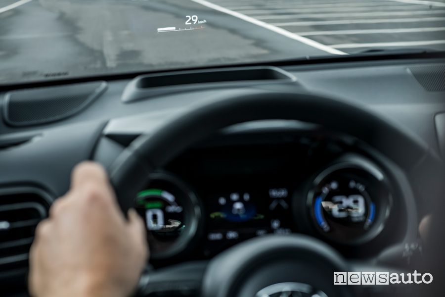 Quadro strumenti abitacolo nuova Toyota Yaris
