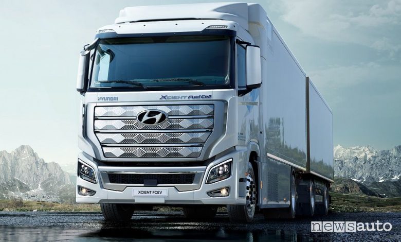 Camion ad idrogeno Hyundai