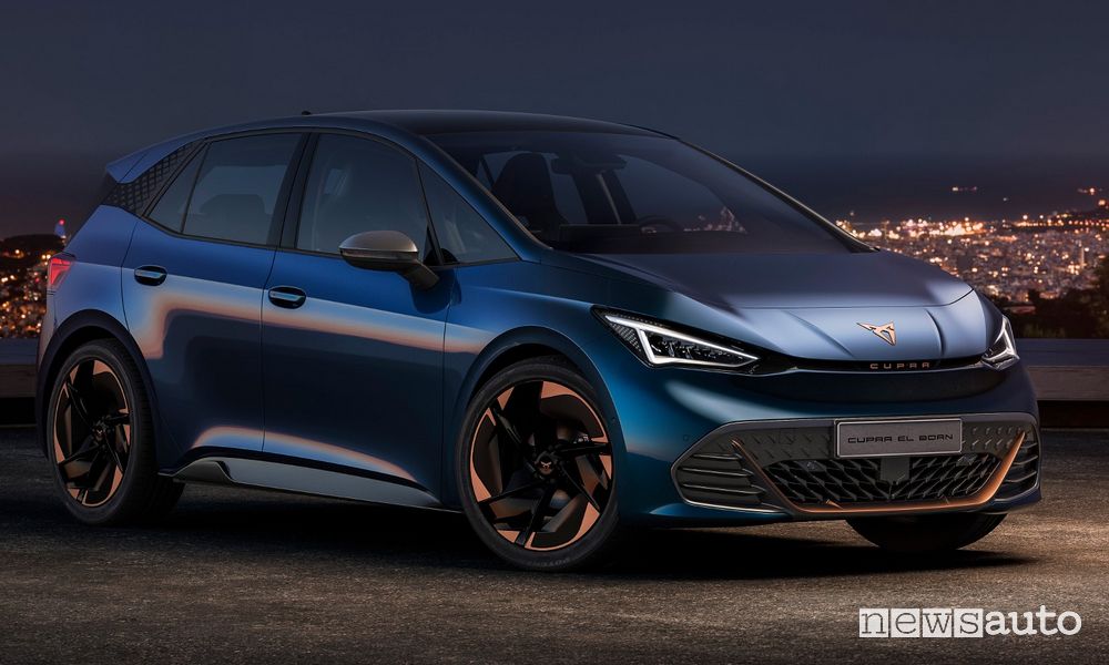 Cupra Born elettrica, anteprima