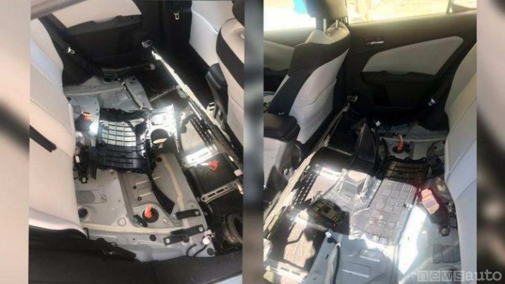 Furti batterie auto ibrida e danni relativi allo scasso e forzatura 