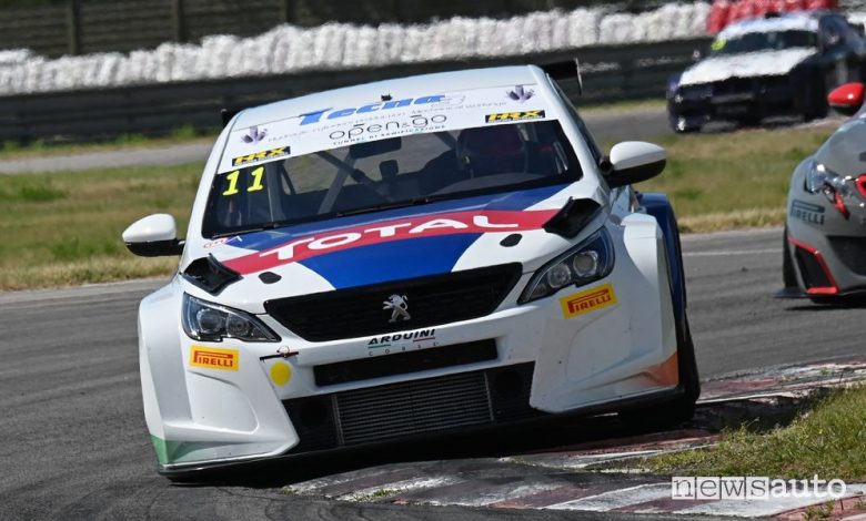 Trofeo Super Cup, secondo posto per la Peugeot 308 TCR a Magione
