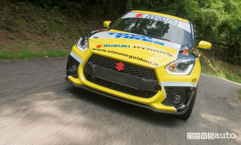 Suzuki Swift Sport Hybrid R1 rally