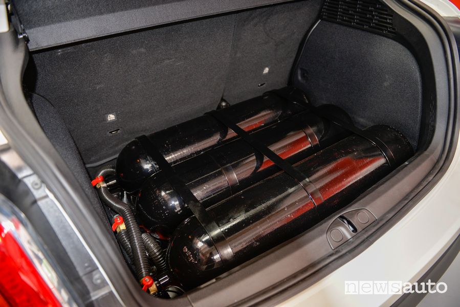 Bombole metano Fiat 500X benzina trasformata in metano