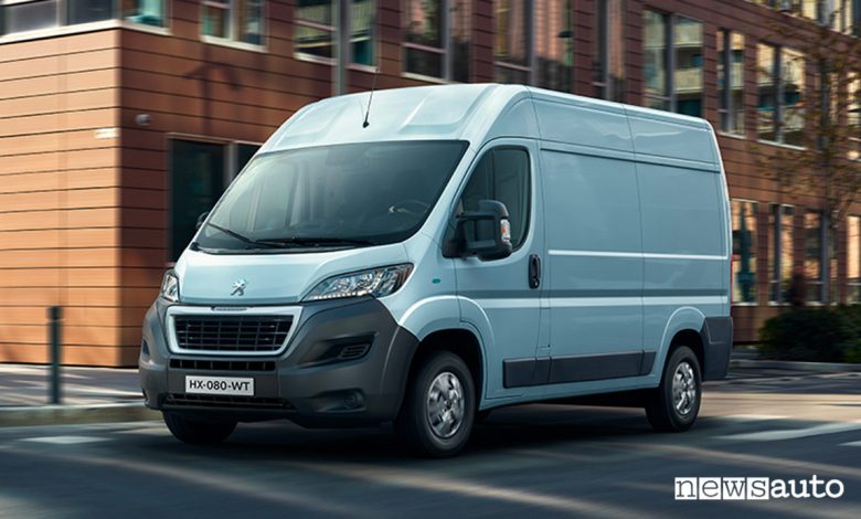 Nuovo Peugeot e-Boxer