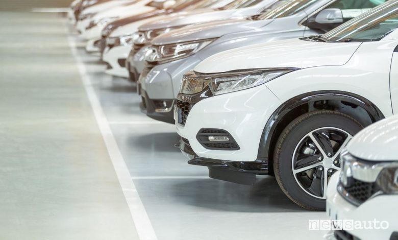 Auto più vendute marzo 2021
