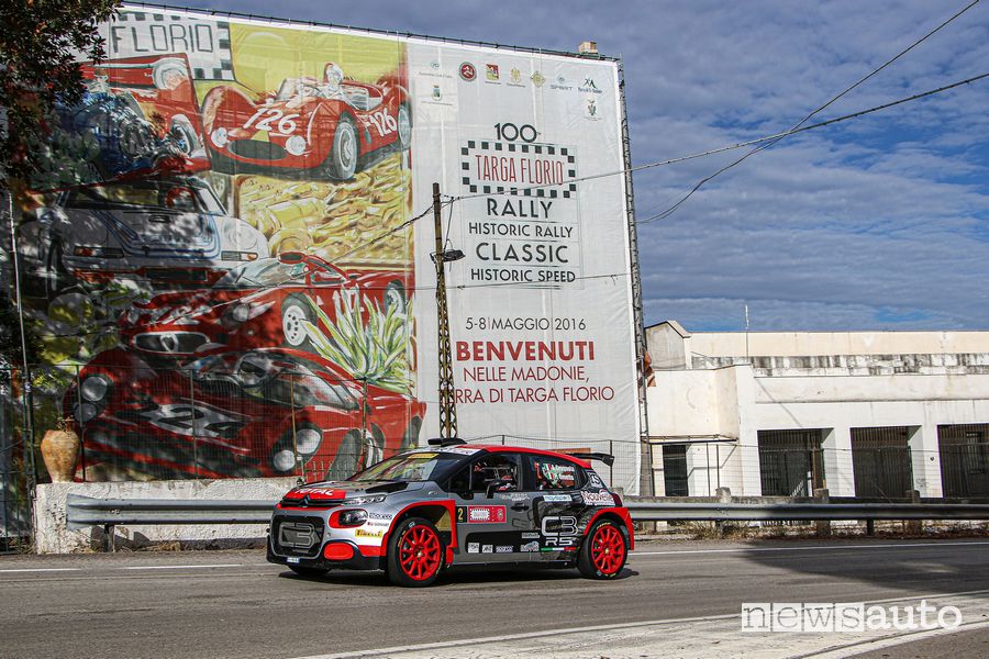 Rally Targa Florio 2020, Citroën andrea crugnola