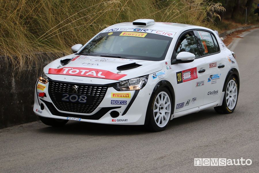 Rally Targa Florio, vittoria Peugeot con Andreucci nella categoria Due Ruote Motrici